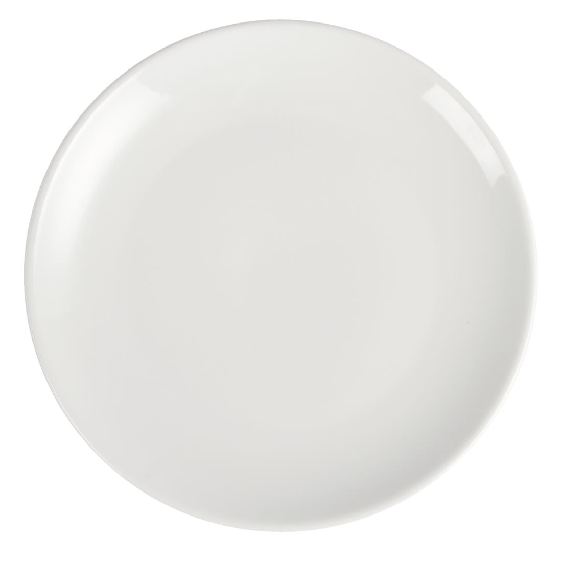 Olympia Whiteware Coupe Plates 250mm (12 Pack)