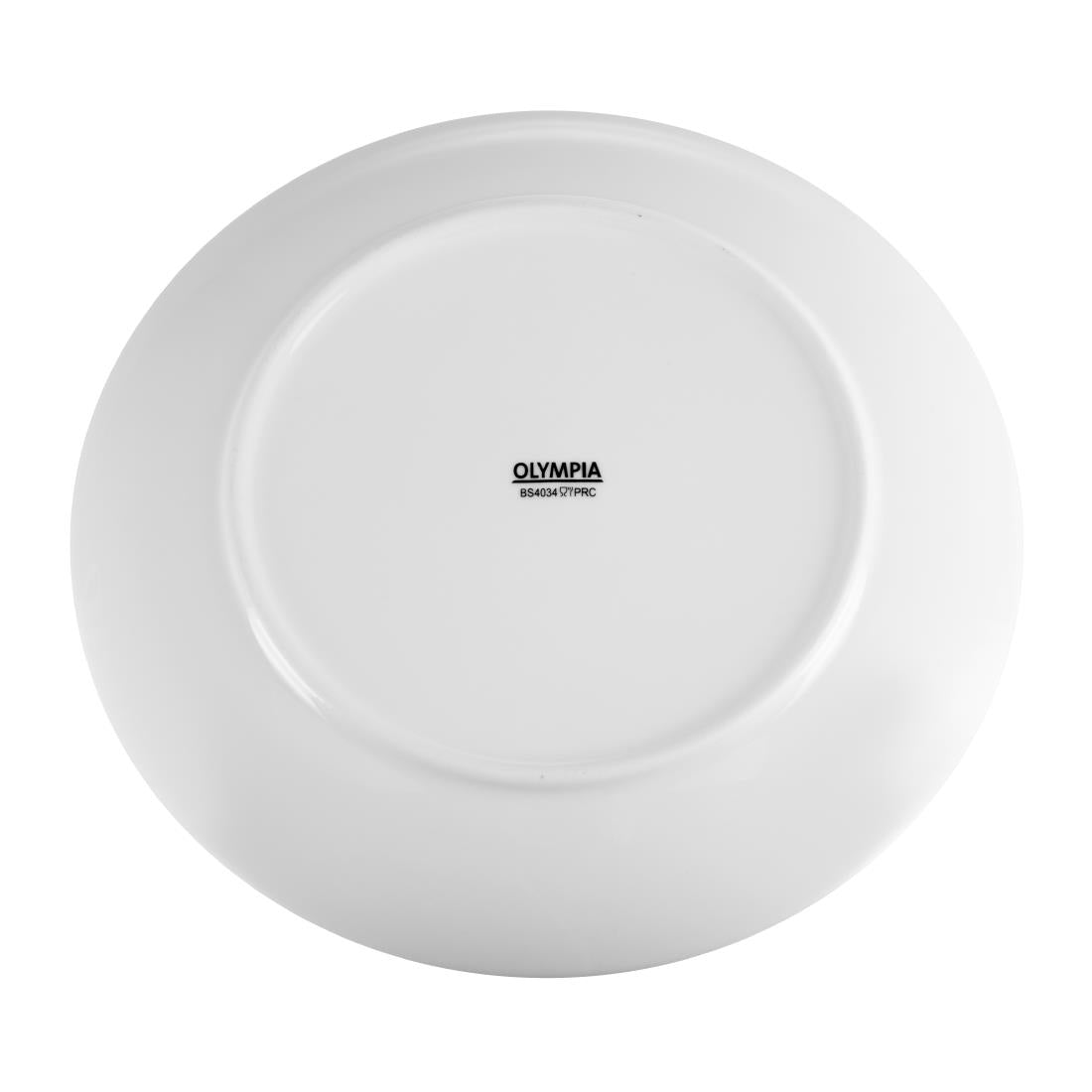 Olympia Whiteware Coupe Plates 250mm (12 Pack)