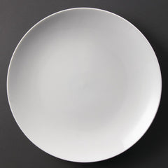 Olympia Whiteware Coupe Plates 310mm (6 Pack)