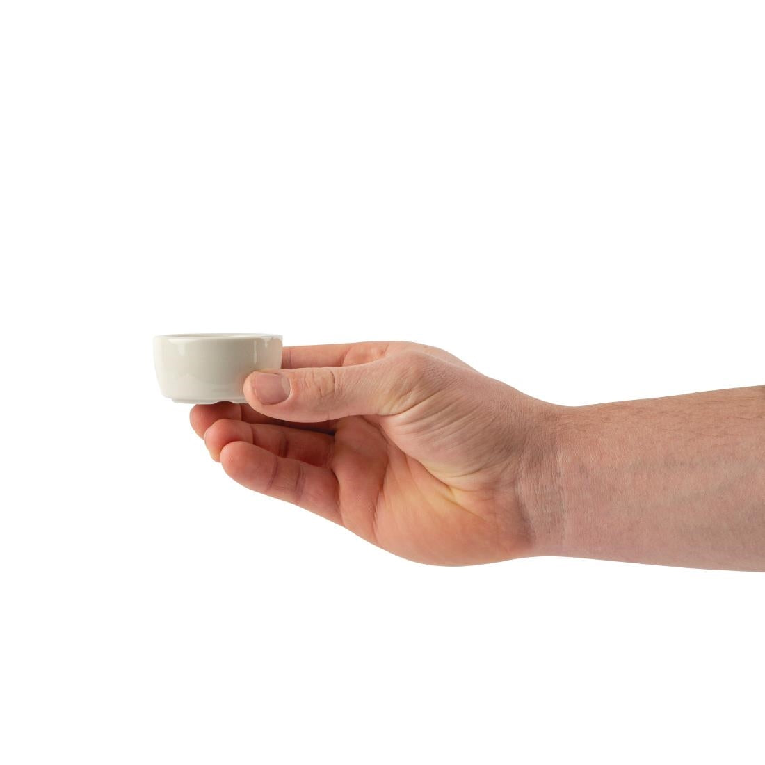 Olympia Ivory Butter Dishes 56mm (12 Pack)