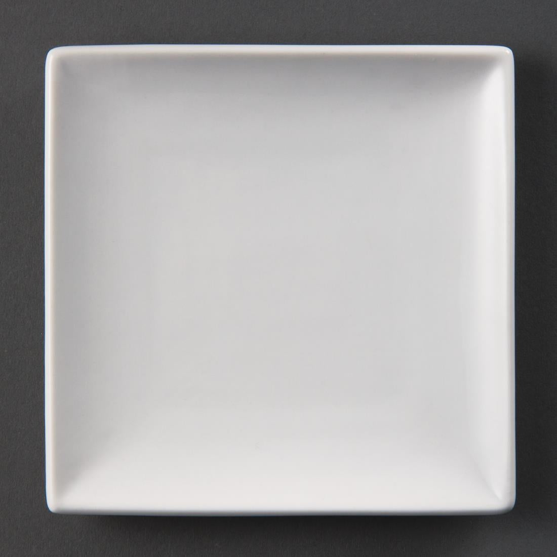 Olympia Whiteware Square Plates 140mm (12 Pack)