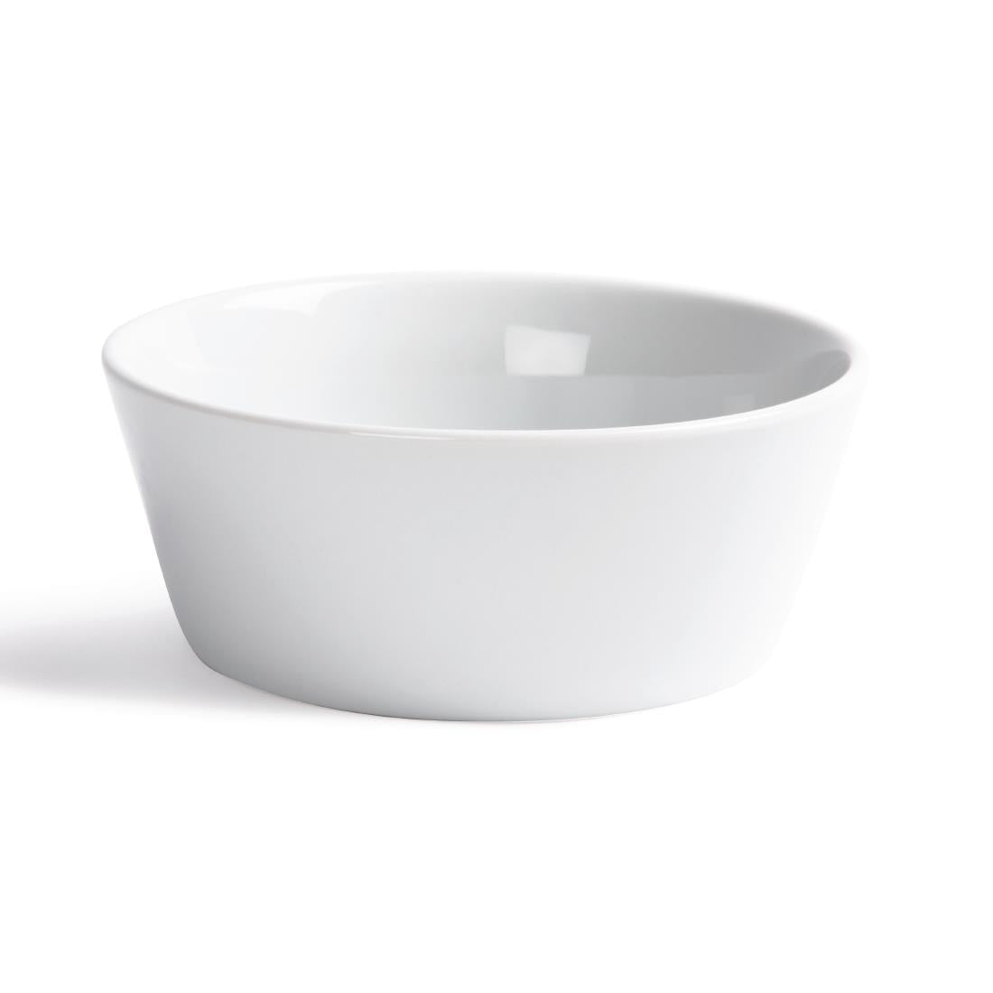 Olympia Whiteware Sloping Edge Bowls 150mm (12 Pack)