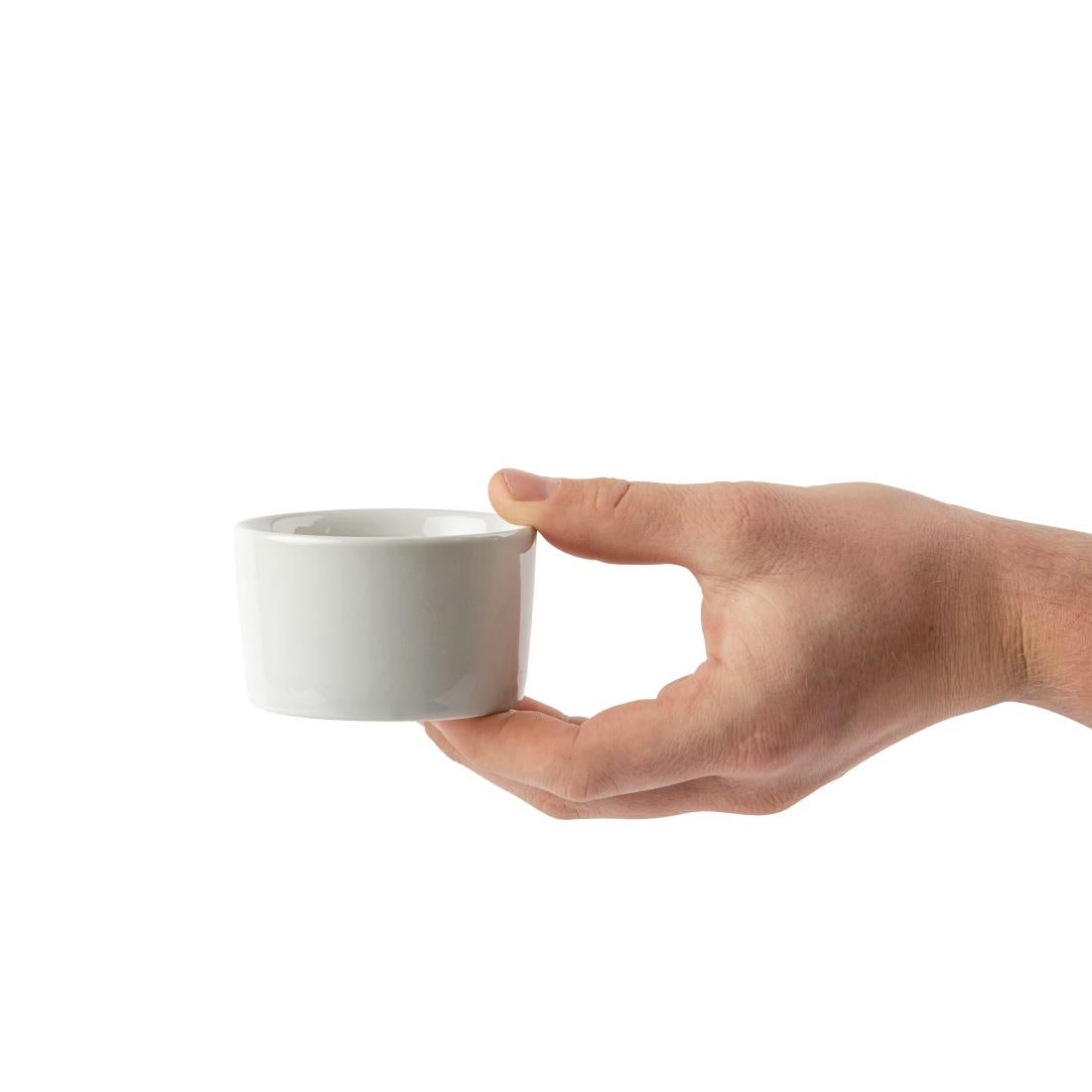 Olympia Whiteware Contemporary Ramekins 80mm (12 Pack)