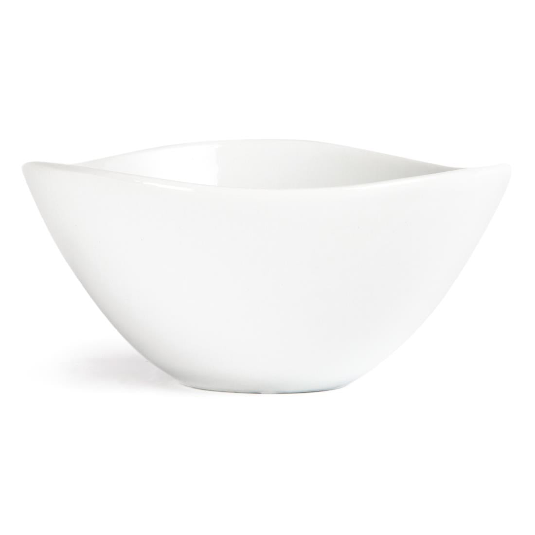 Olympia Whiteware Wavy Bowls 150mm (12 Pack)