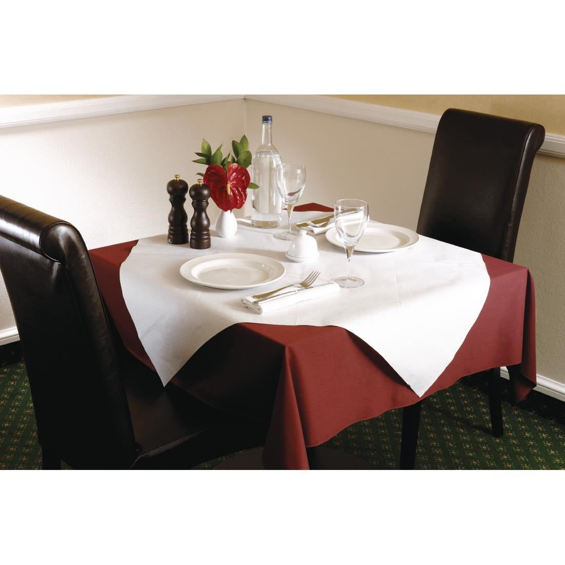 Tork Paper Tablecloth Slipcover White (25 Pack)