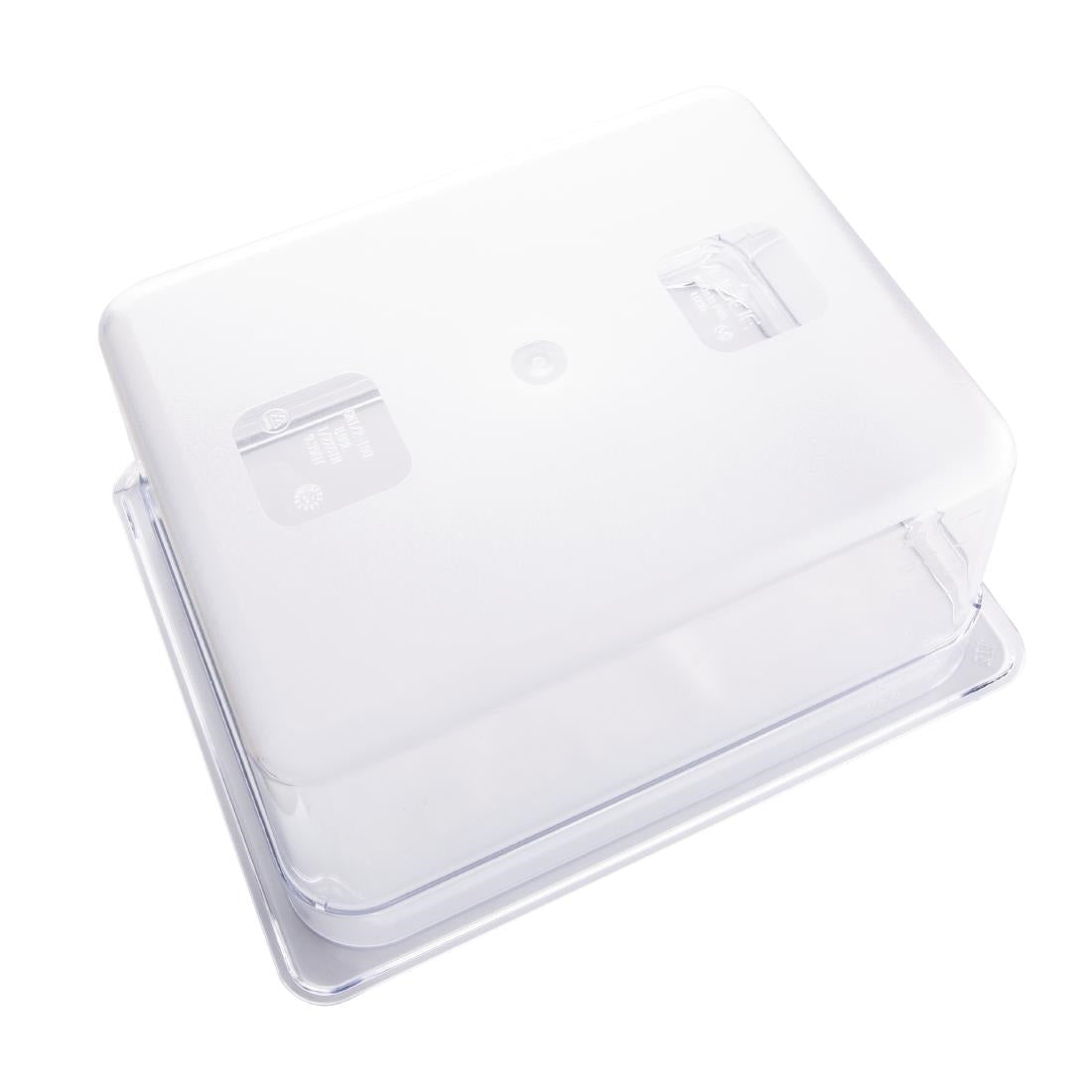 Vogue ABS Gastronorm Tray Clear GN 1/2 150mm