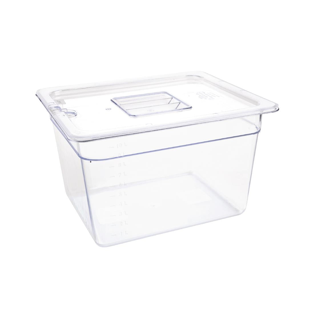 Vogue ABS Gastronorm Tray Clear GN 1/2 200mm