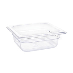 Vogue Polycarbonate 1/6 Gastronorm Container 65mm Clear