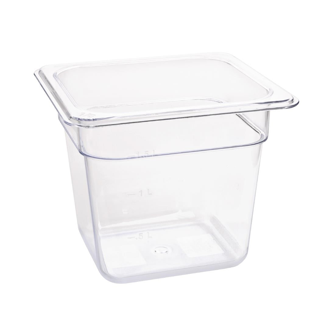 Vogue ABS Gastronorm Tray Clear GN 1/6 150mm