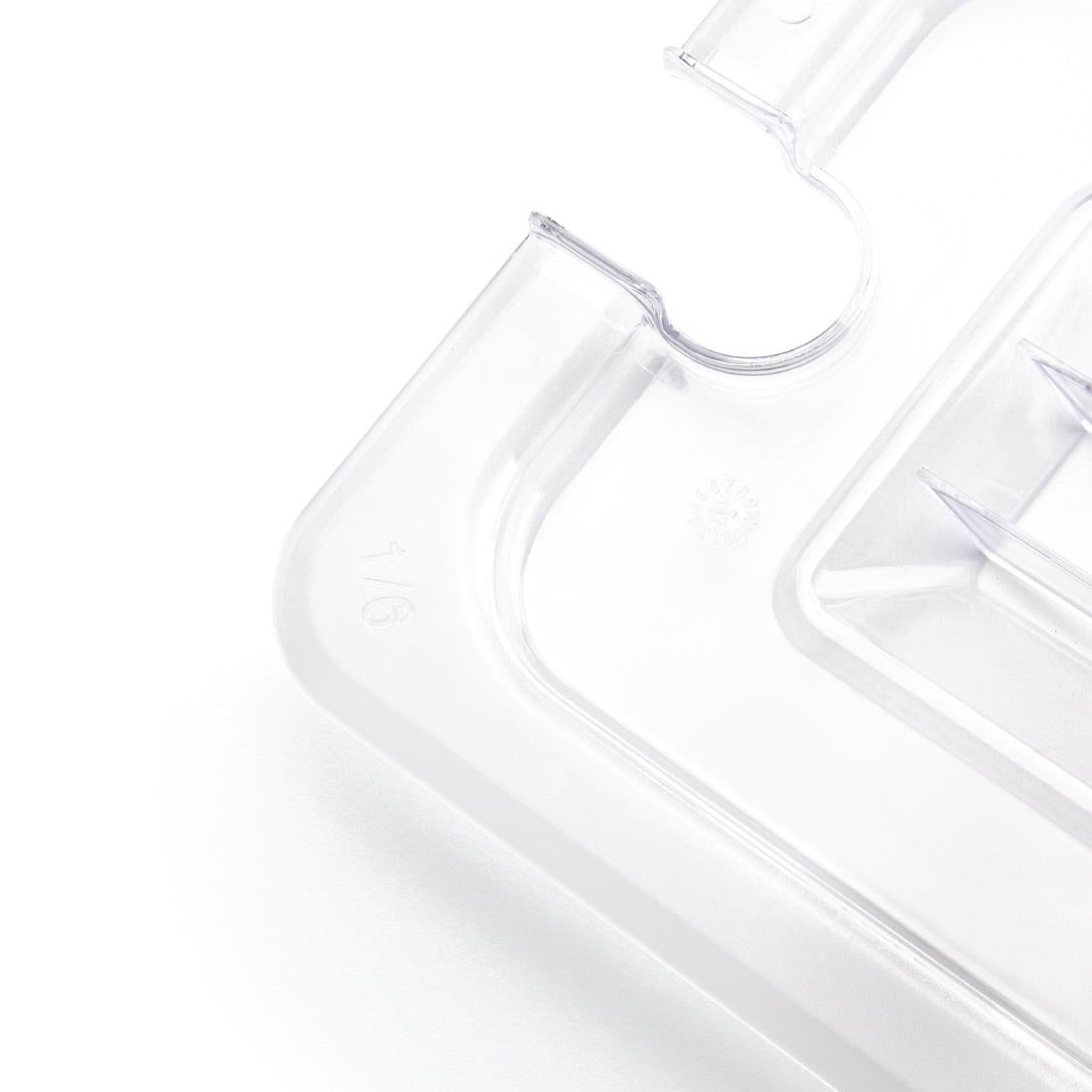 Vogue ABS Gastronorm Notched Lid GN 1/6