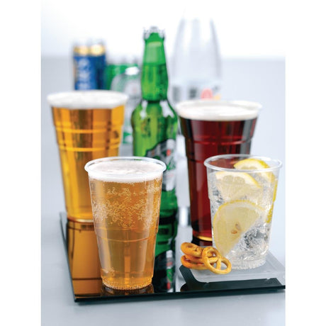 eGreen Flexy-Glasses Recyclable Pint To Brim UKCA CE Marked 568ml (1000 Pack)