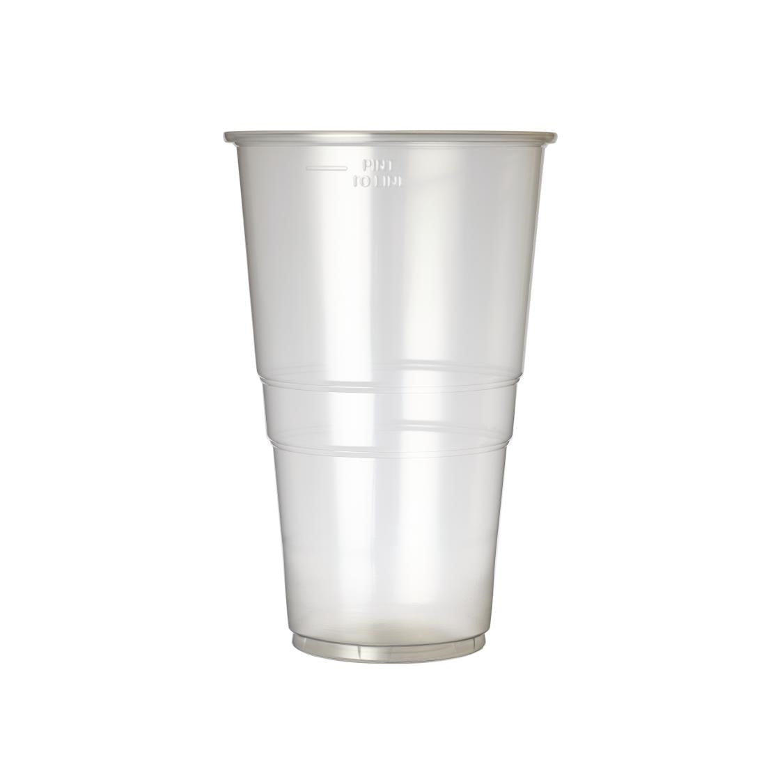 eGreen Flexy-Glasses Recyclable Pint To Line UKCA CE Marked 568ml (1000 Pack)