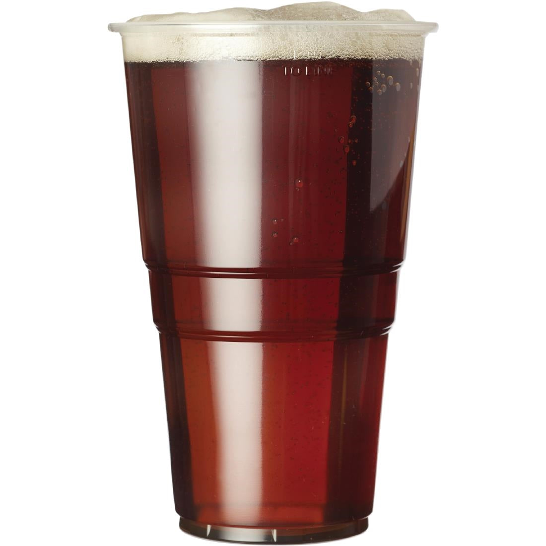 eGreen Flexy-Glasses Recyclable Pint To Line UKCA CE Marked 568ml (1000 Pack)