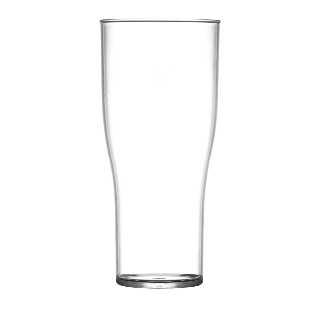 BBP Polycarbonate Nucleated Pint Glasses CE Marked (48 Pack)