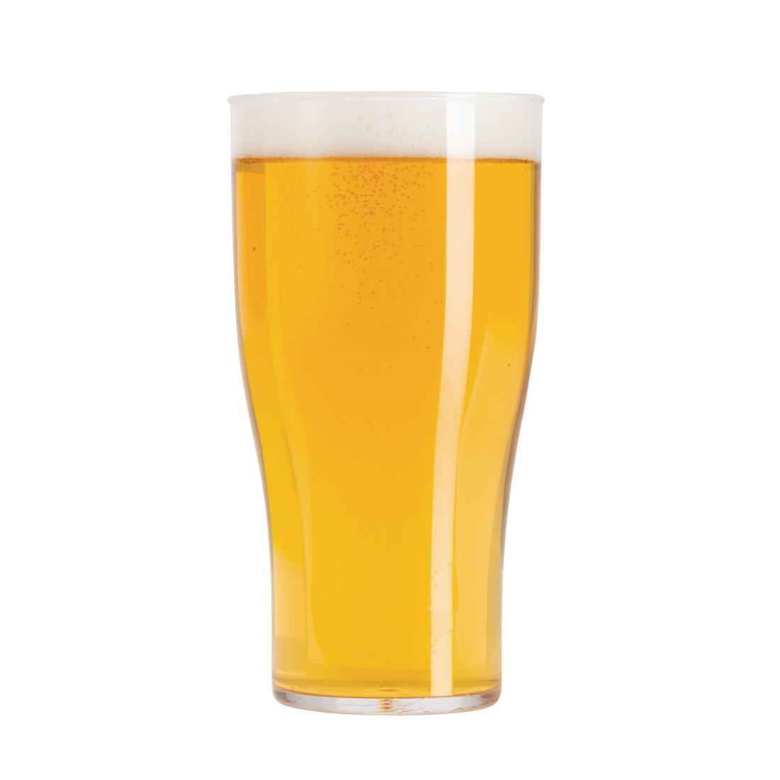 BBP Polycarbonate Nucleated Pint Glasses CE Marked (48 Pack)