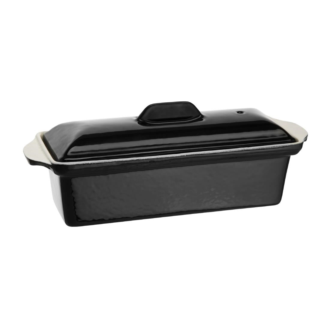 Vogue Cast Iron Pate Terrine Mould Black 1.3Ltr