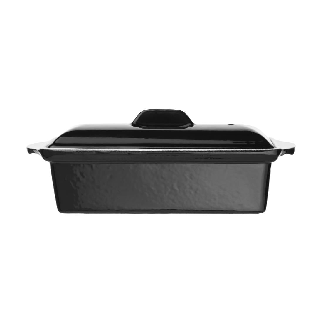 Vogue Cast Iron Pate Terrine Mould Black 1.3Ltr