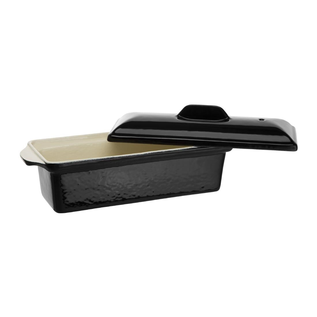 Vogue Cast Iron Pate Terrine Mould Black 1.3Ltr