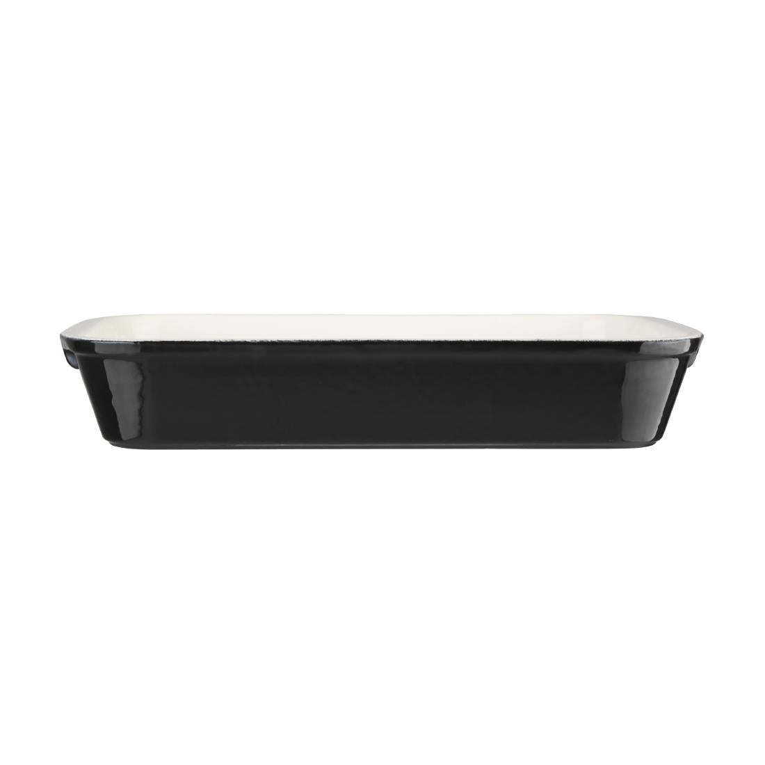 Vogue Cast Iron Roasting Dish Black 3Ltr