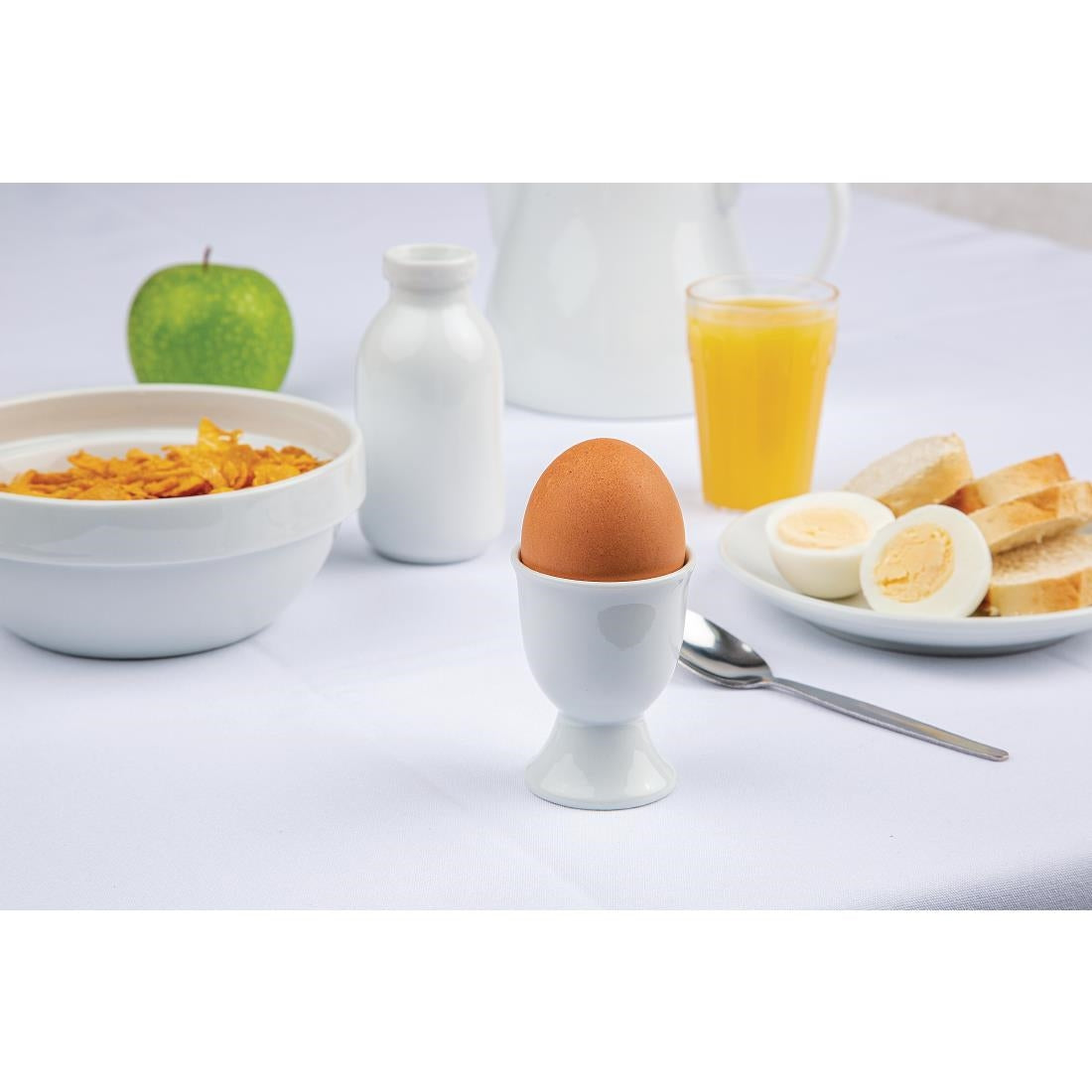 Olympia Whiteware Egg Cups 68mm (12 Pack)