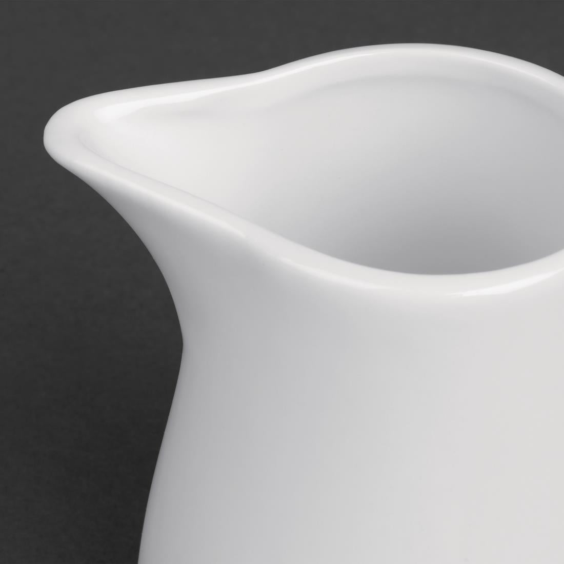 Olympia Whiteware Cream & Milk Jugs 212ml (6 Pack)