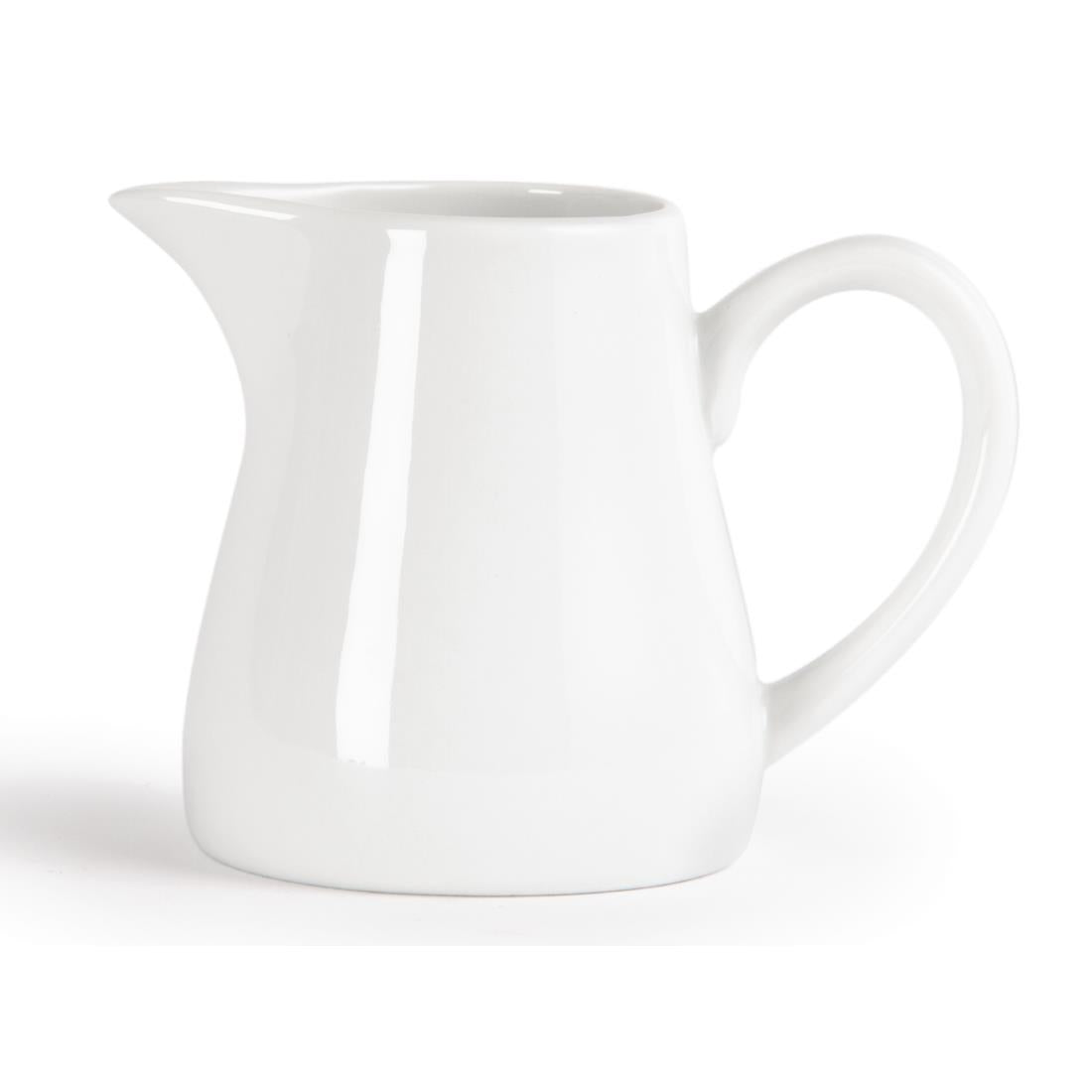 Olympia Whiteware Cream & Milk Jugs 212ml (6 Pack)
