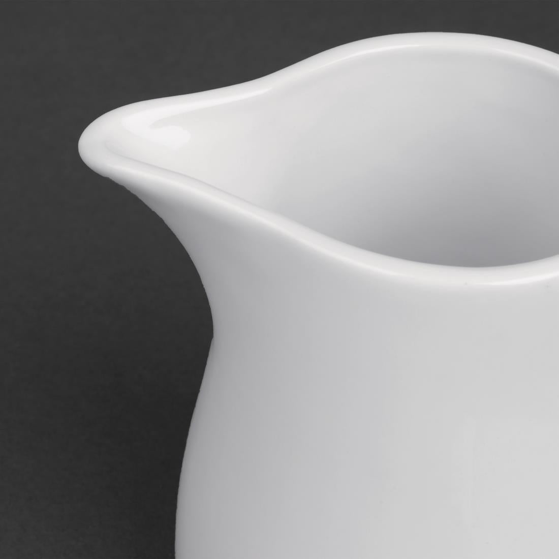 Olympia Whiteware Cream & Milk Jugs 305ml (6 Pack)