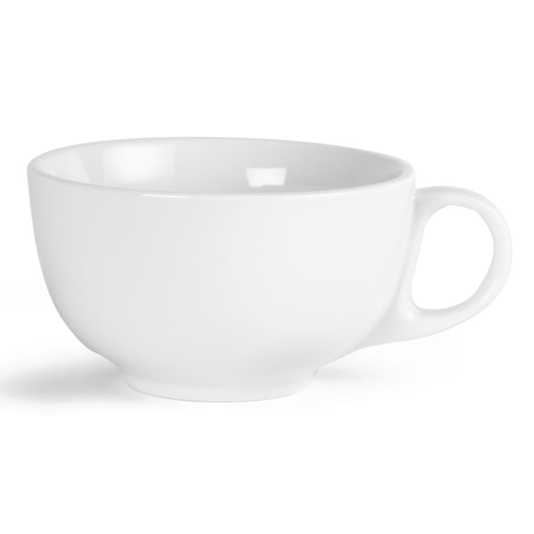 Olympia Whiteware Cappuccino Cups 425ml (12 Pack)