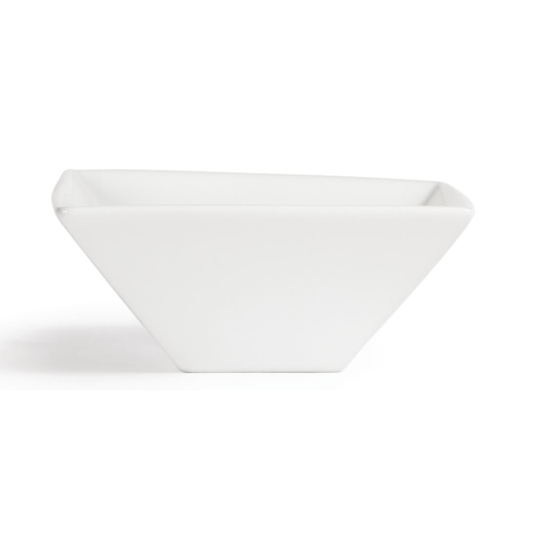 Olympia Whiteware Square Bowls 170mm (12 Pack)