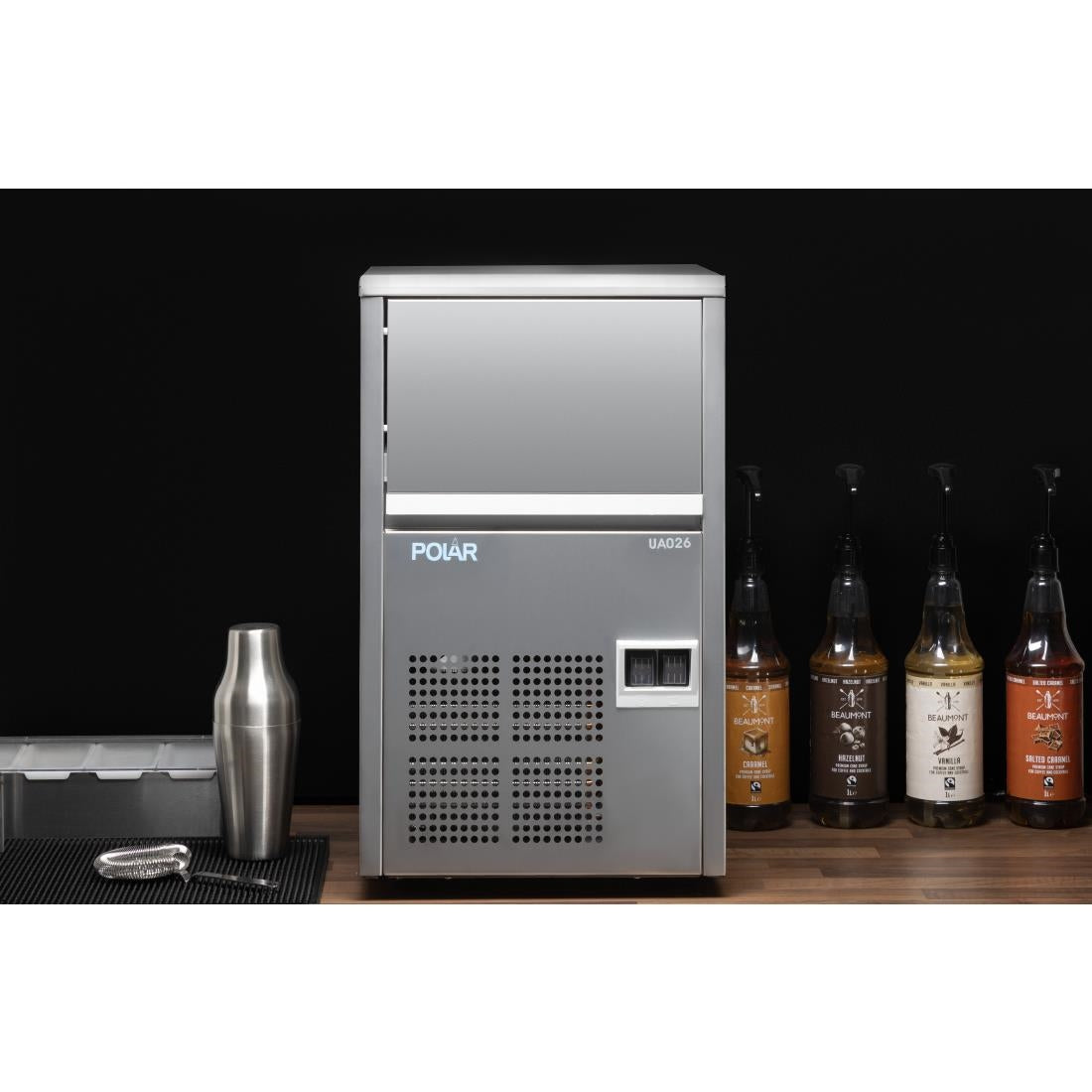 Polar U-Series Gourmet Cube Ice Maker 21kg Output