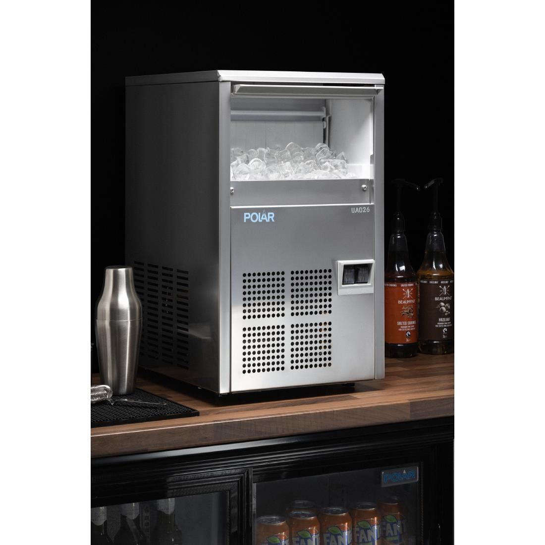 Polar U-Series Gourmet Cube Ice Maker 21kg Output
