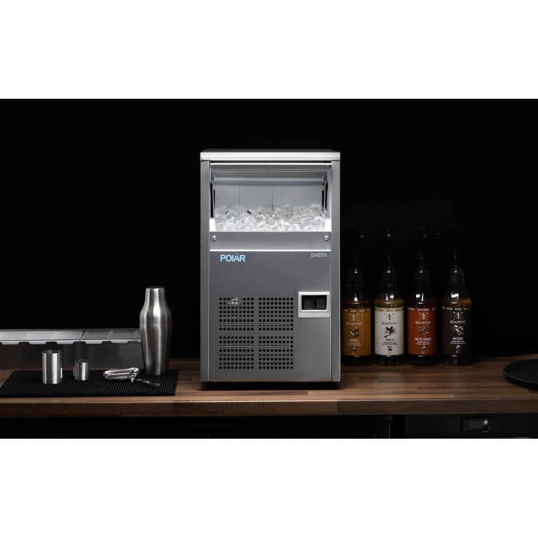 Polar U-Series Gourmet Cube Ice Maker 21kg Output
