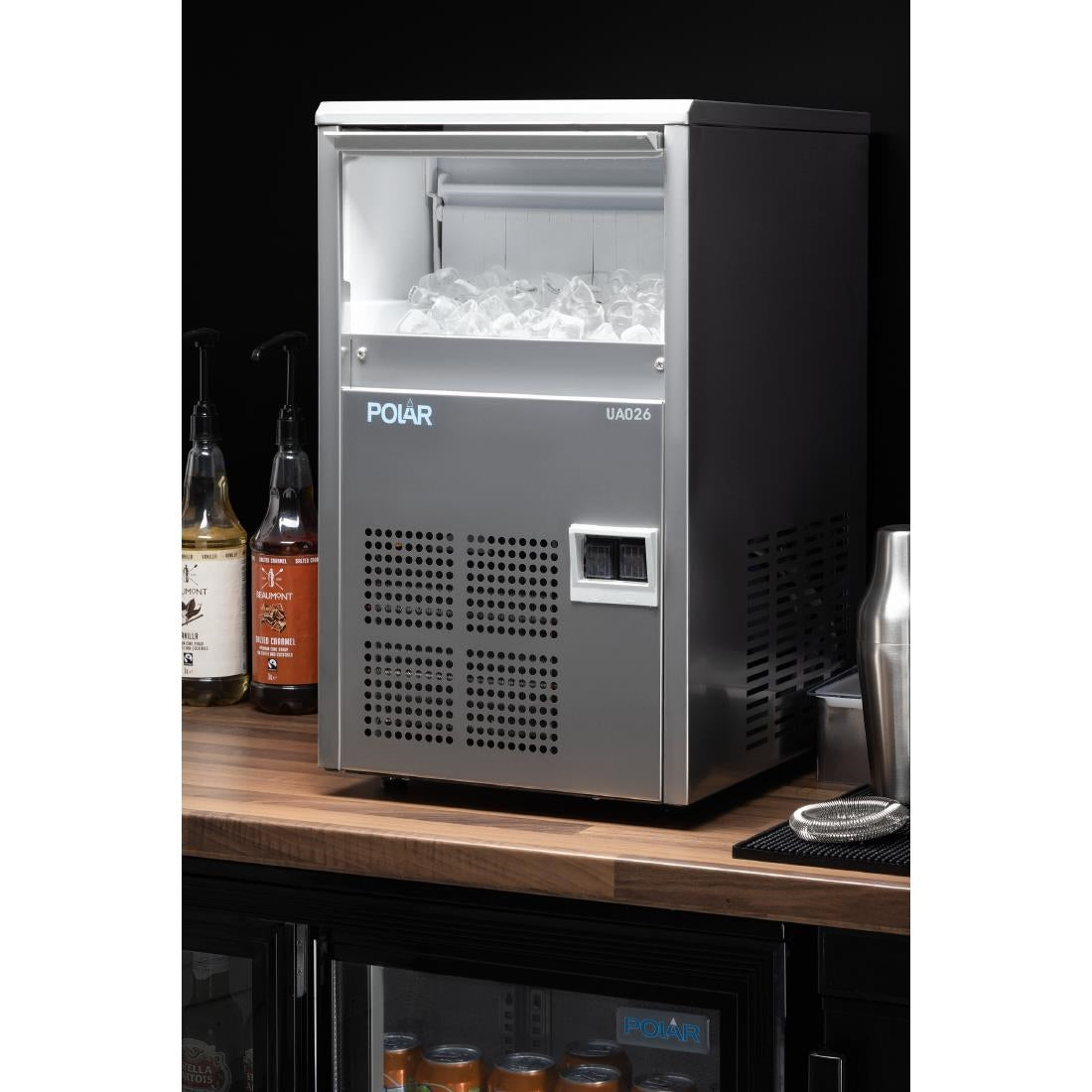 Polar U-Series Gourmet Cube Ice Maker 21kg Output