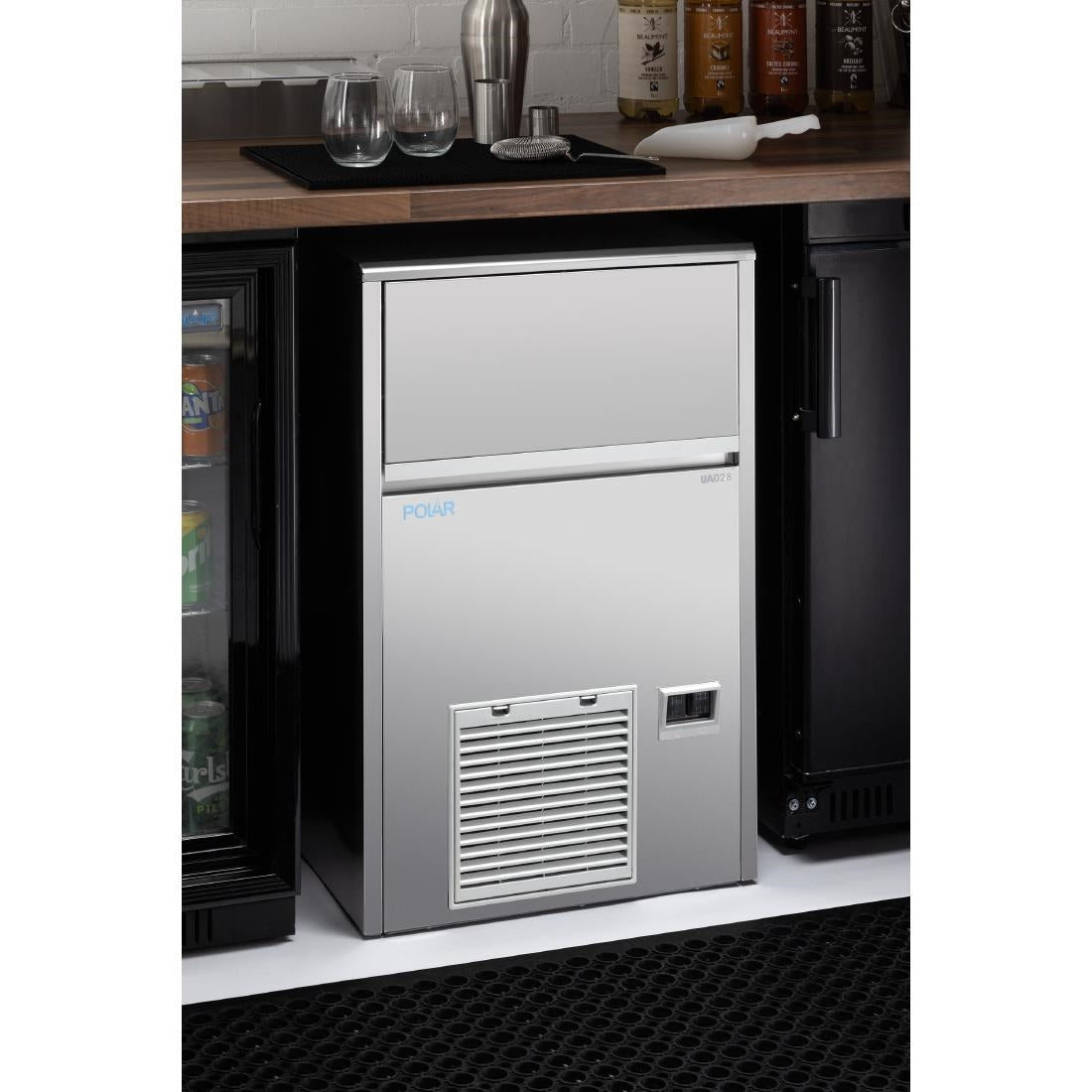 Polar U-Series Gourmet Cube Ice Maker 47kg Output