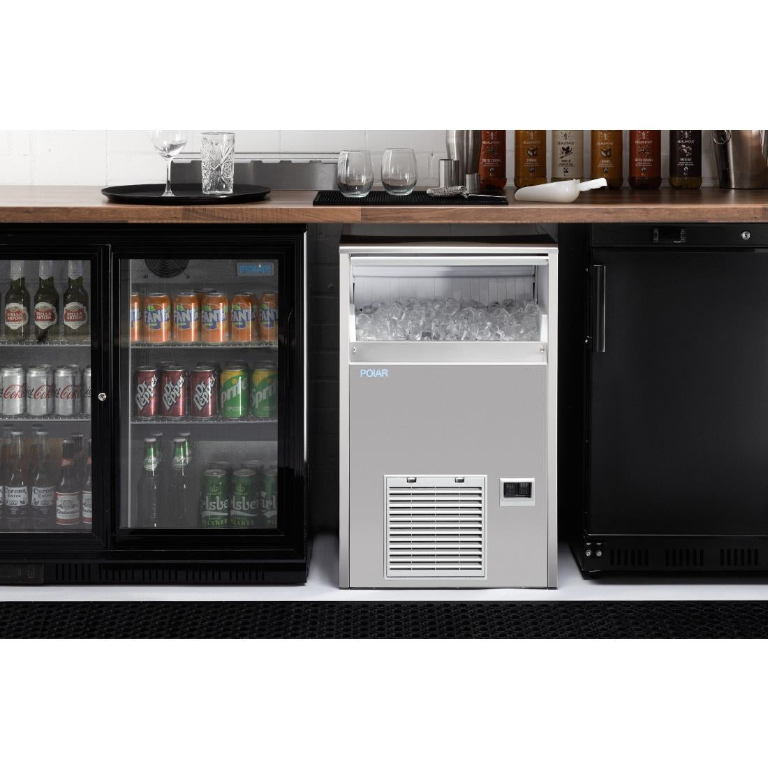 Polar U-Series Gourmet Cube Ice Maker 47kg Output