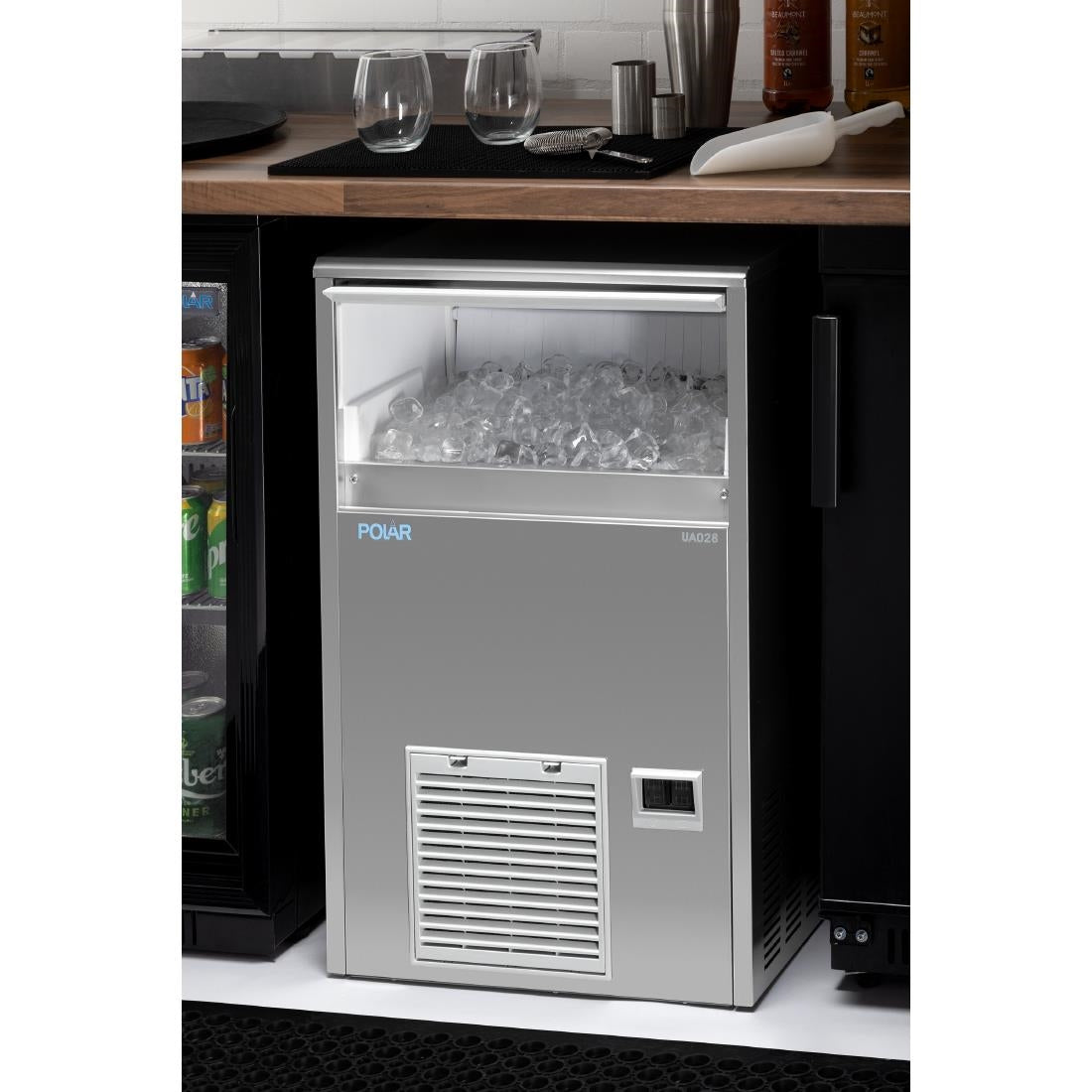 Polar U-Series Gourmet Cube Ice Maker 47kg Output