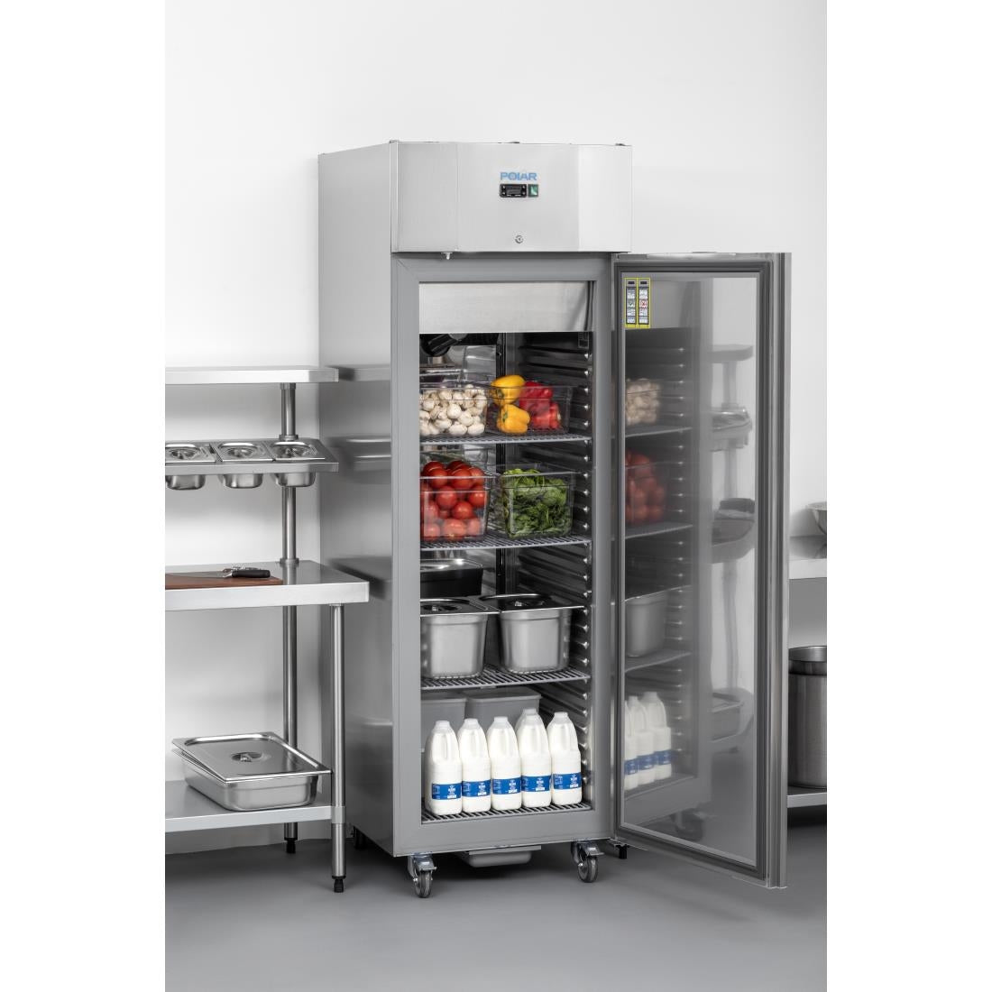 Polar U-Series Energy Efficient Single Door Upright Refrigerator 700Ltr