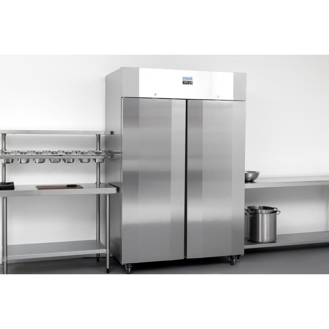 Polar U-Series Energy Efficient Double Door Upright Refrigerator 1400Ltr