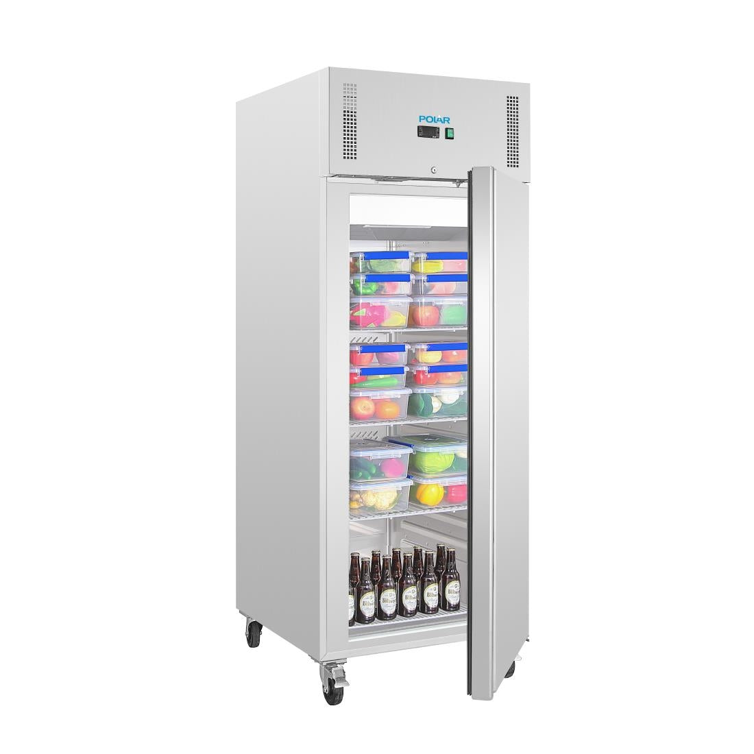 Polar U-Series Single Door Upright Fridge 650Ltr