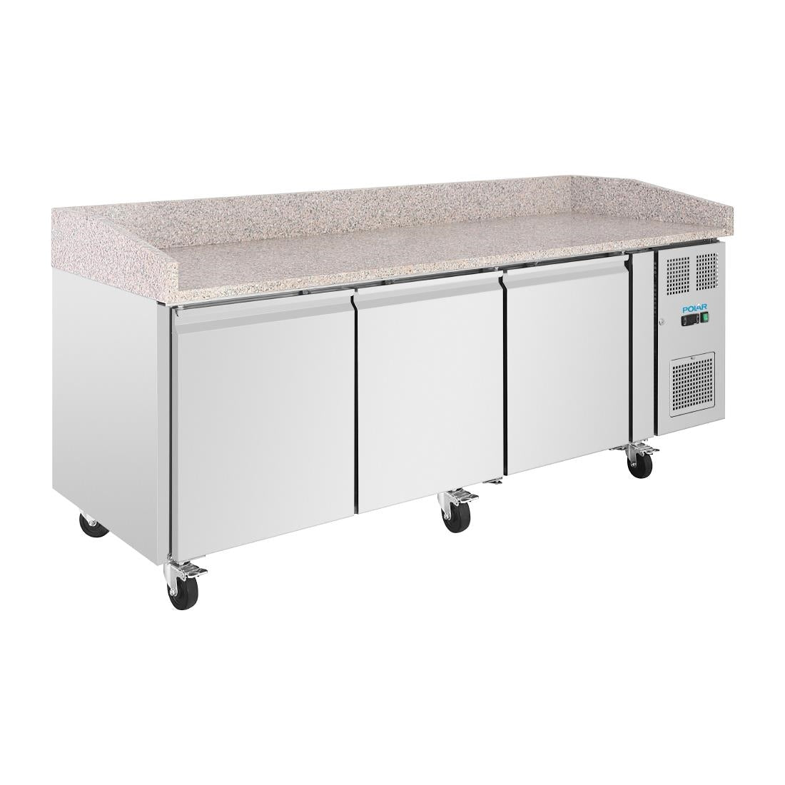 Polar U-Series Bakery Counter Fridge with Granite Top 634Ltr