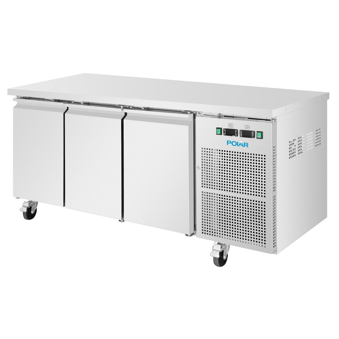 Polar U-Series Three Door Counter Fridge/Freezer 314Ltr