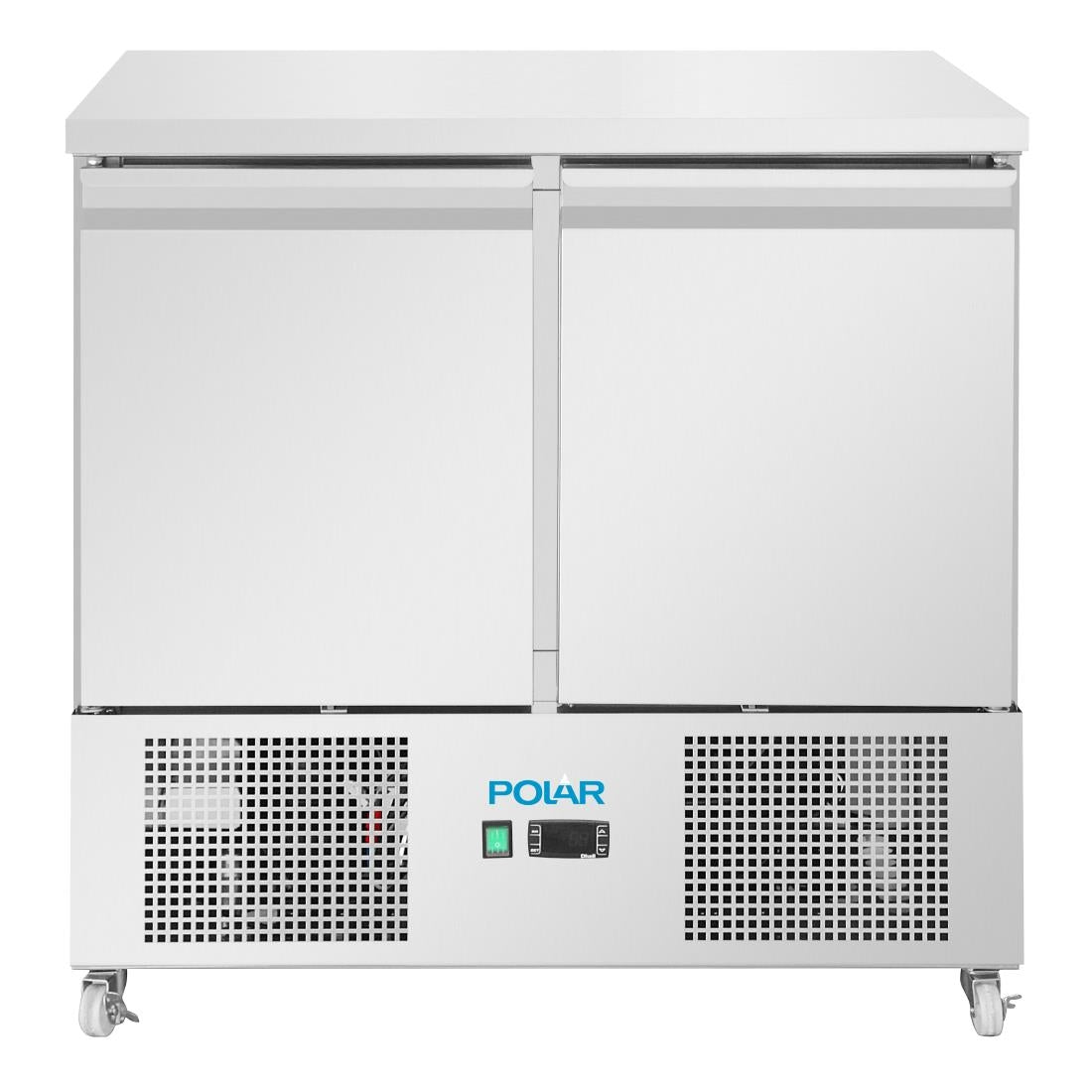 Polar U-Series Ventilated 2 Door Counter Fridge