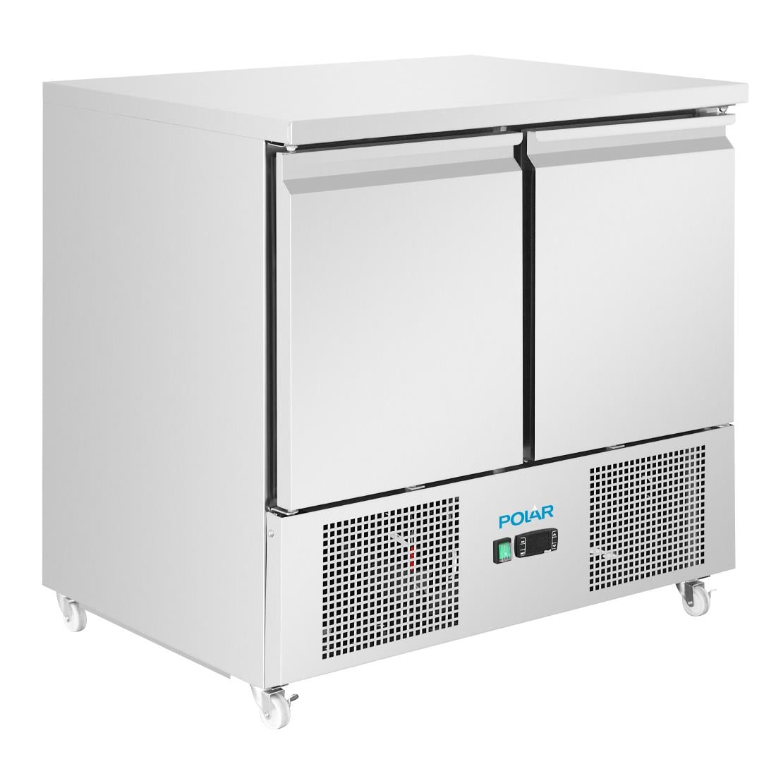 Polar U-Series Ventilated 2 Door Counter Fridge