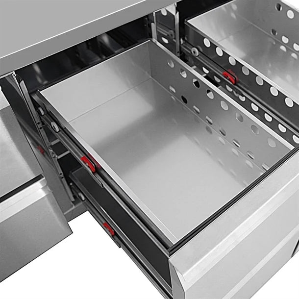Polar U-Series Six Drawer Gastronorm Counter Fridge