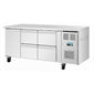Polar U-Series Counter Fridge 4 Drawers & 1 Door