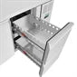 Polar U-Series 1 Door & 2 Drawer Counter Fridge