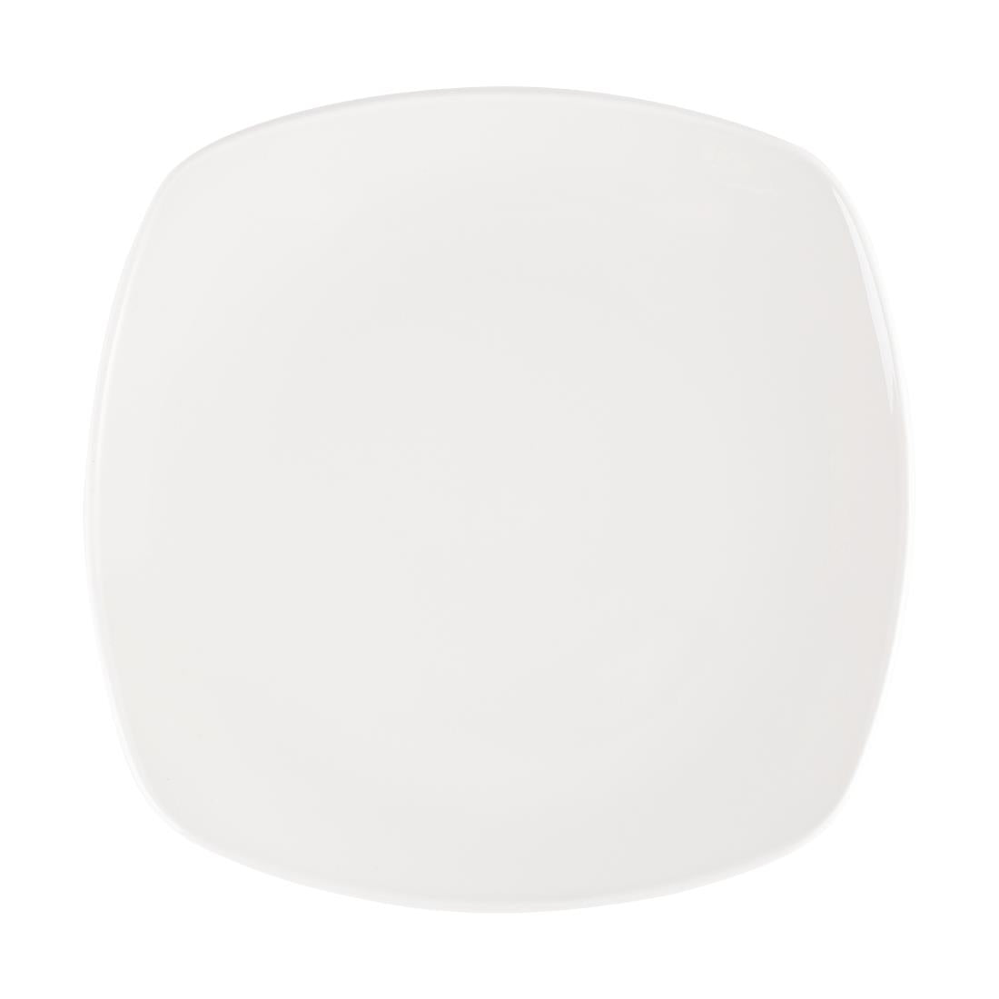 Churchill Plain Whiteware X Squared Plates 215mm (12 Pack)