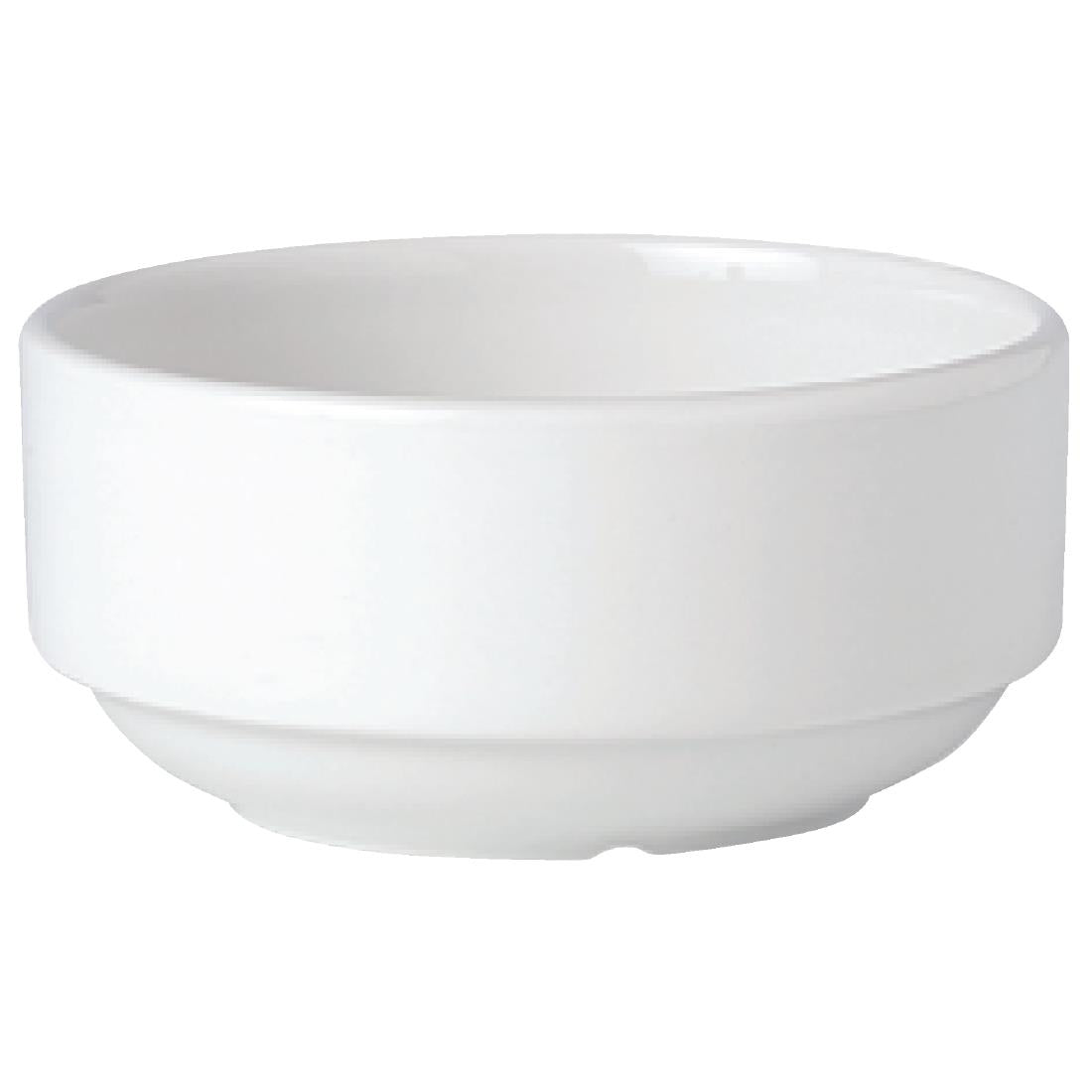 Steelite Simplicity White Stacking Soup Cups 285ml (36 Pack)