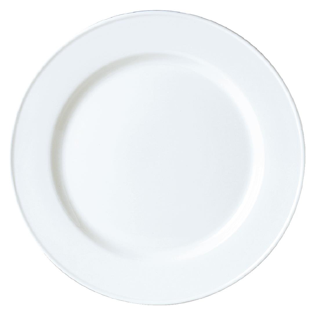 Steelite Simplicity White Slimline Plates 270mm (24 Pack)