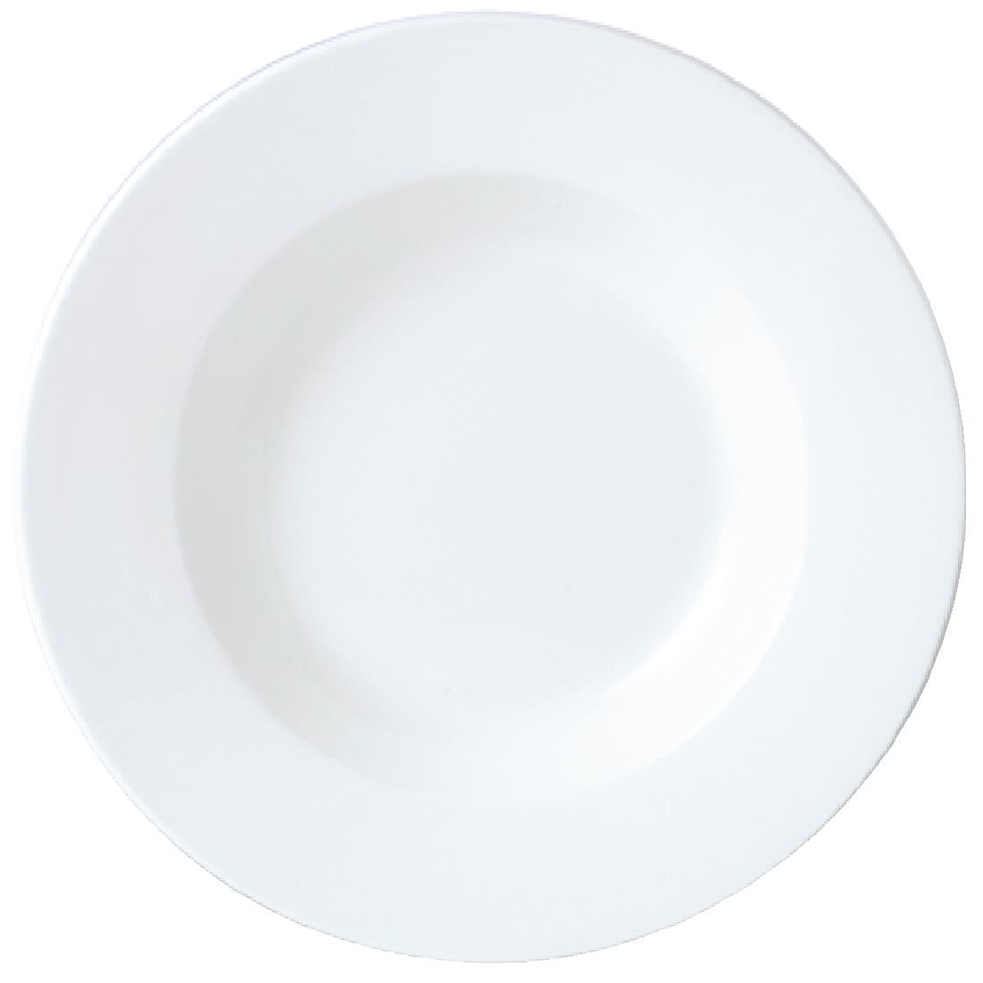 Steelite Simplicity White Pasta Dishes 300mm (6 Pack)